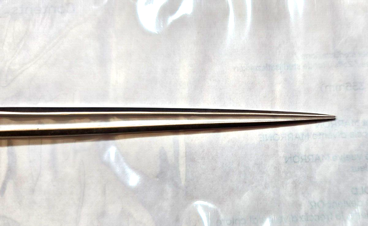 Garana Surgical Yasargil Micro Tweezer Bayonet Forceps  9" Plain Tips