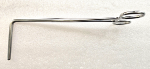 Jarit 135-400 Surgical Fehland Intestinal Clamp 10"  Jaw Length 3.5"