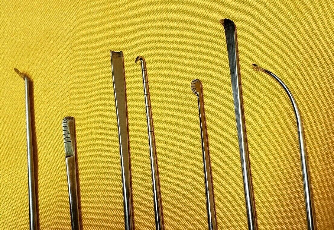 Acufex Arthroscopy & Sports Medicine Hook,Probe and Knives Set of 7