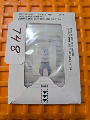 Swiss Surgical Orthopedic Saw Attachment 20mm x 0.4mm In Date 2029