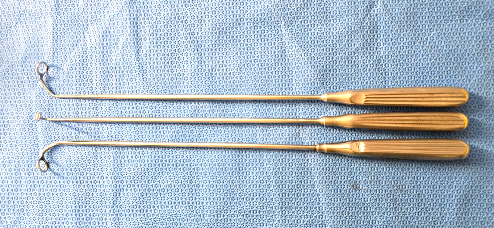 Codman Surgical Vein Stripper Angled Curette Set of 3