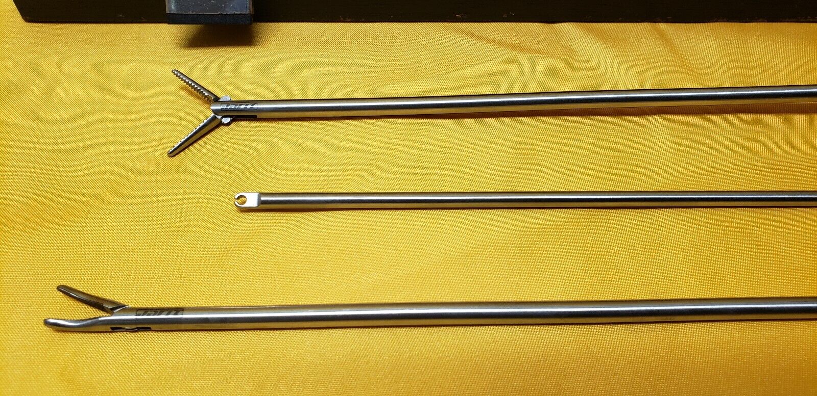 Jarit Surgical 600-250 Carb-Bite needle Holder,600-289 Knot Pusher,600-268 Grasp