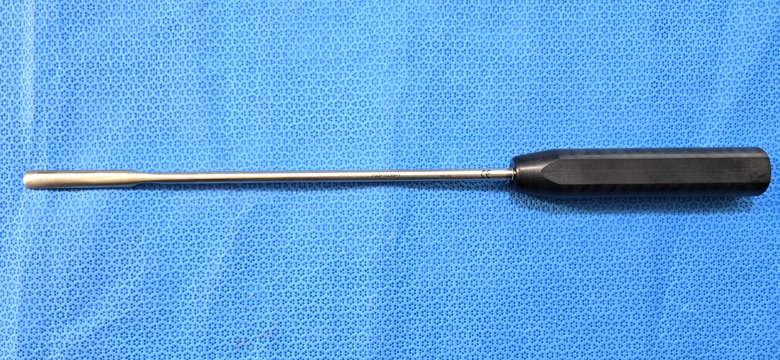 Life Instrument 753-1538-1 Surgical Orthopedic Long Chisel 15" Curved 3/8"