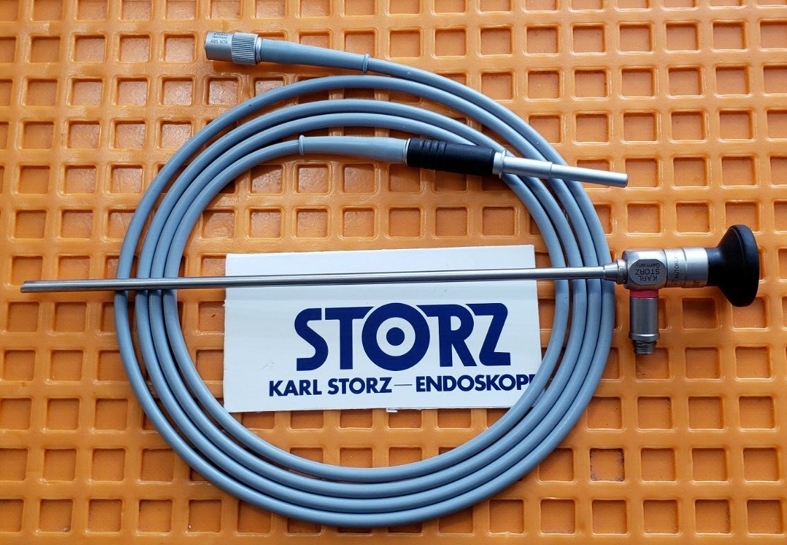 Karl Storz 5mm x 30 Degree Telescope 30cm Autoclave With 495NA Fiber Cable