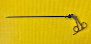 Storz 33310MFM Manhes Micro Needle Holder Carbide Jaws 5mm x 36cm Ratchet Handle