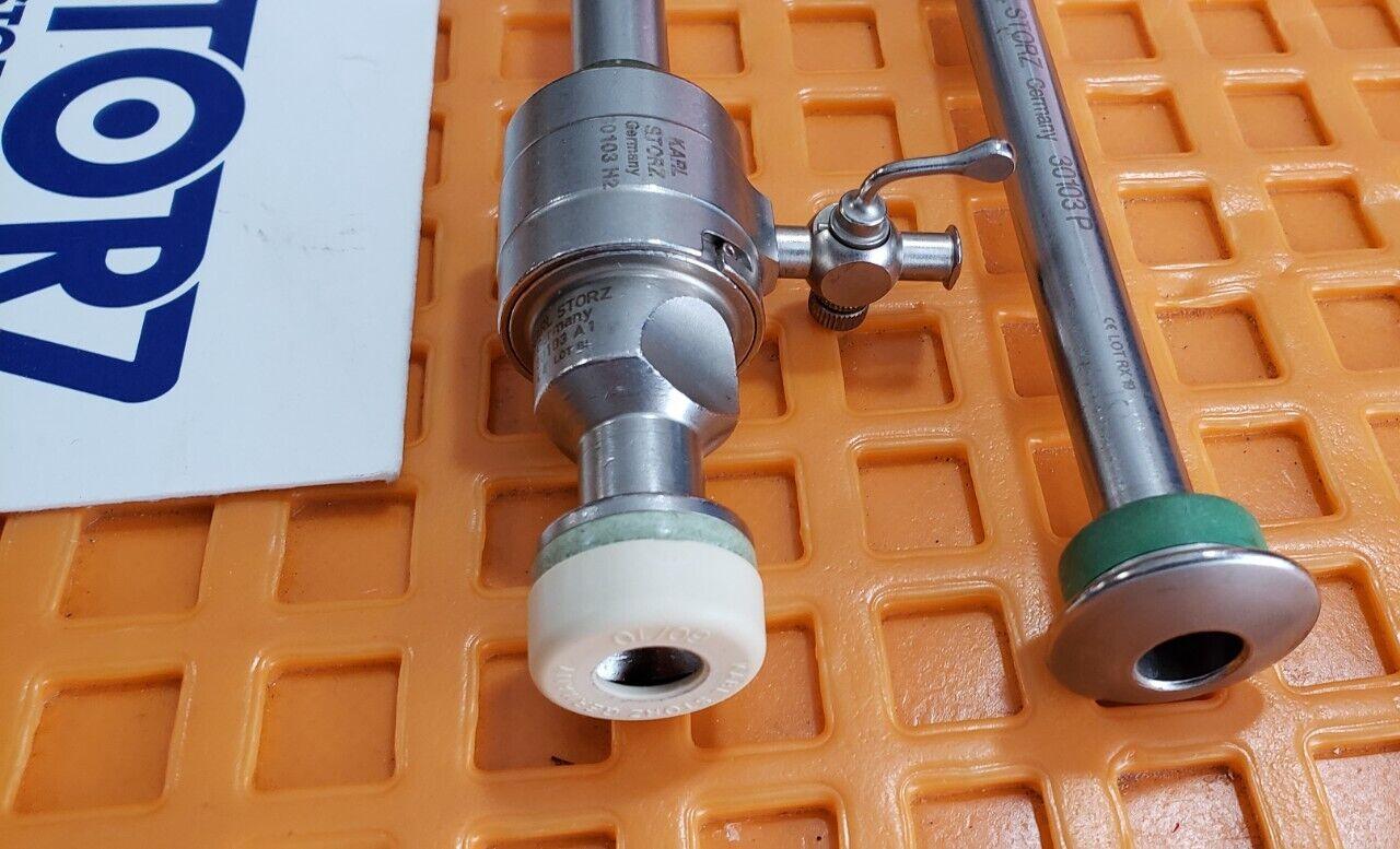 Karl Storz 30103 A1 Laparoscopy Endo Tip Cannula 11mm Trocar with pyramid Tip