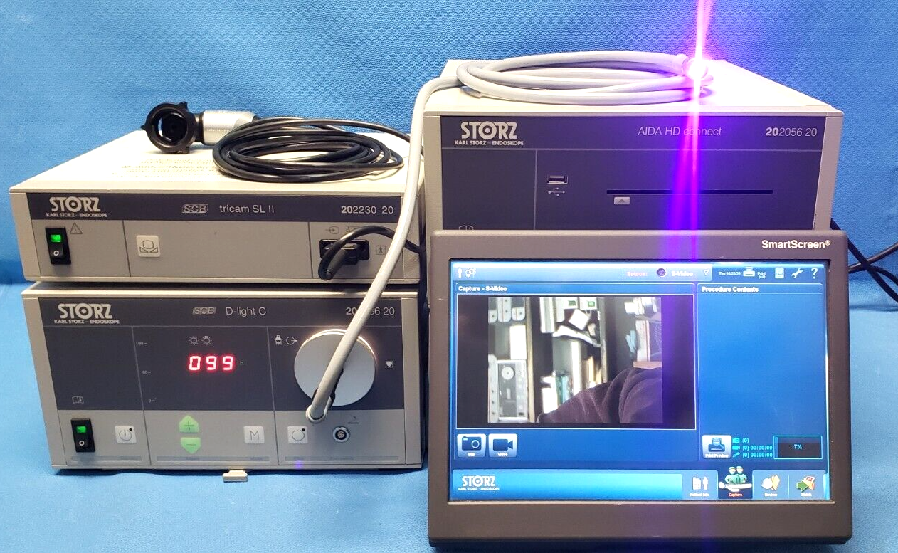 Karl Storz tricam 20221139 PDD Camera,20223020,D-light C,AIDA HD Connect &Cable