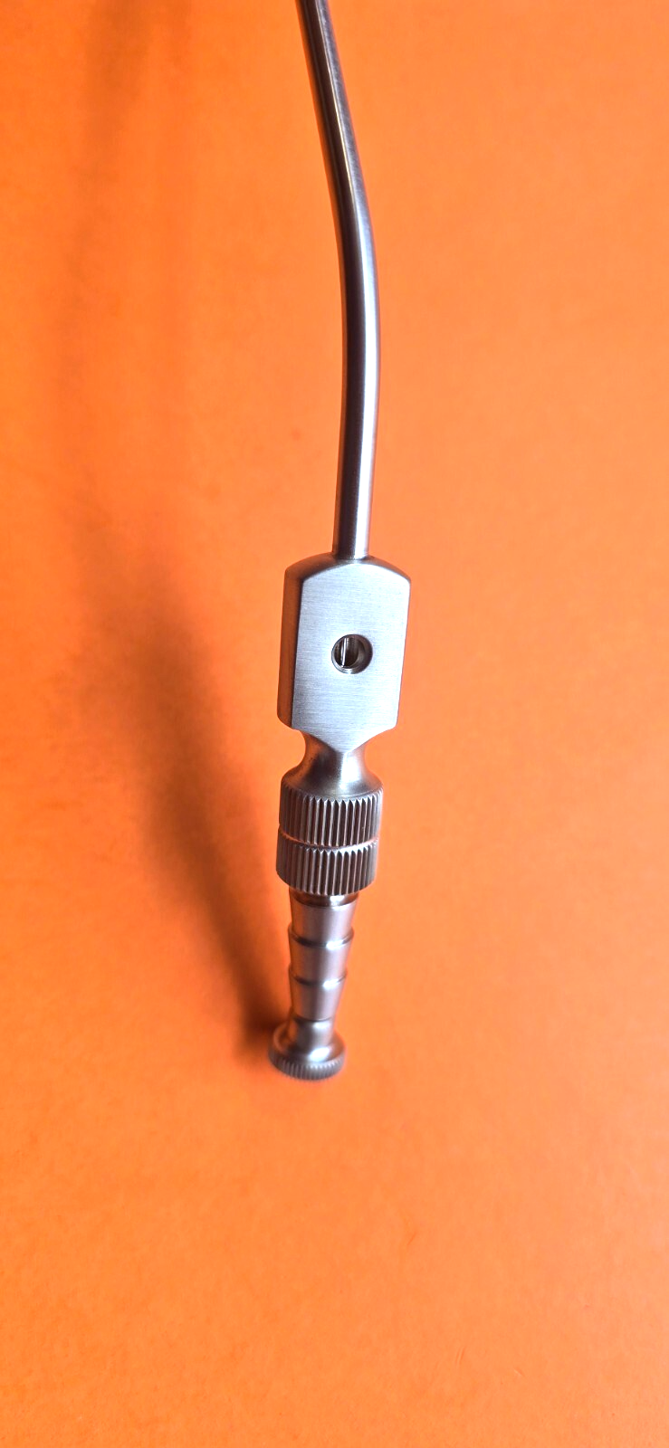 Aesculap  GF 384R Surgical Fergusson Frazier Suction Tube, Angled 4mm