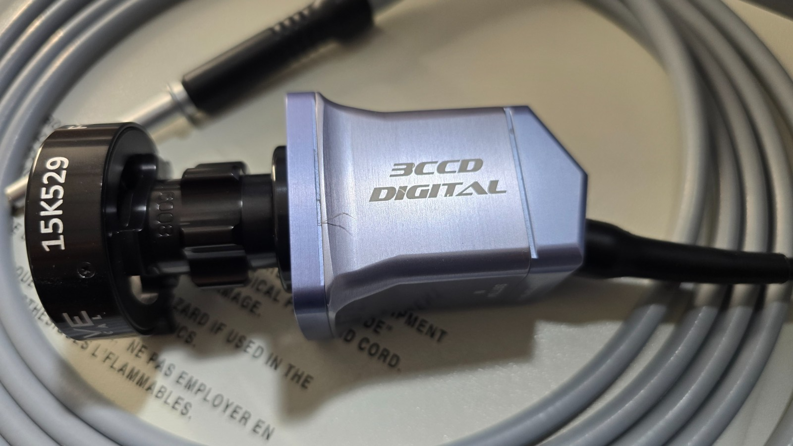 Microcast Tricam 3CCD Camera Olive Coupler Processor W Karl Storz 495 ND Cable