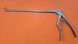 K Medic KM 84-9018 Orthopedic Rongeurs 13" shaft 5.0mm Up Angle Graduated