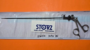 Karl Storz Grasping Forceps 3.5mm x 33cm Fenestrated Jaws 33131 Handle