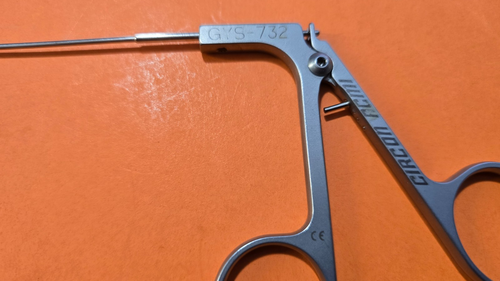 Gyrus Acmi GYS-732 Semi Rigid Laparoscopic Scissors 7Fr x 33cm Straight