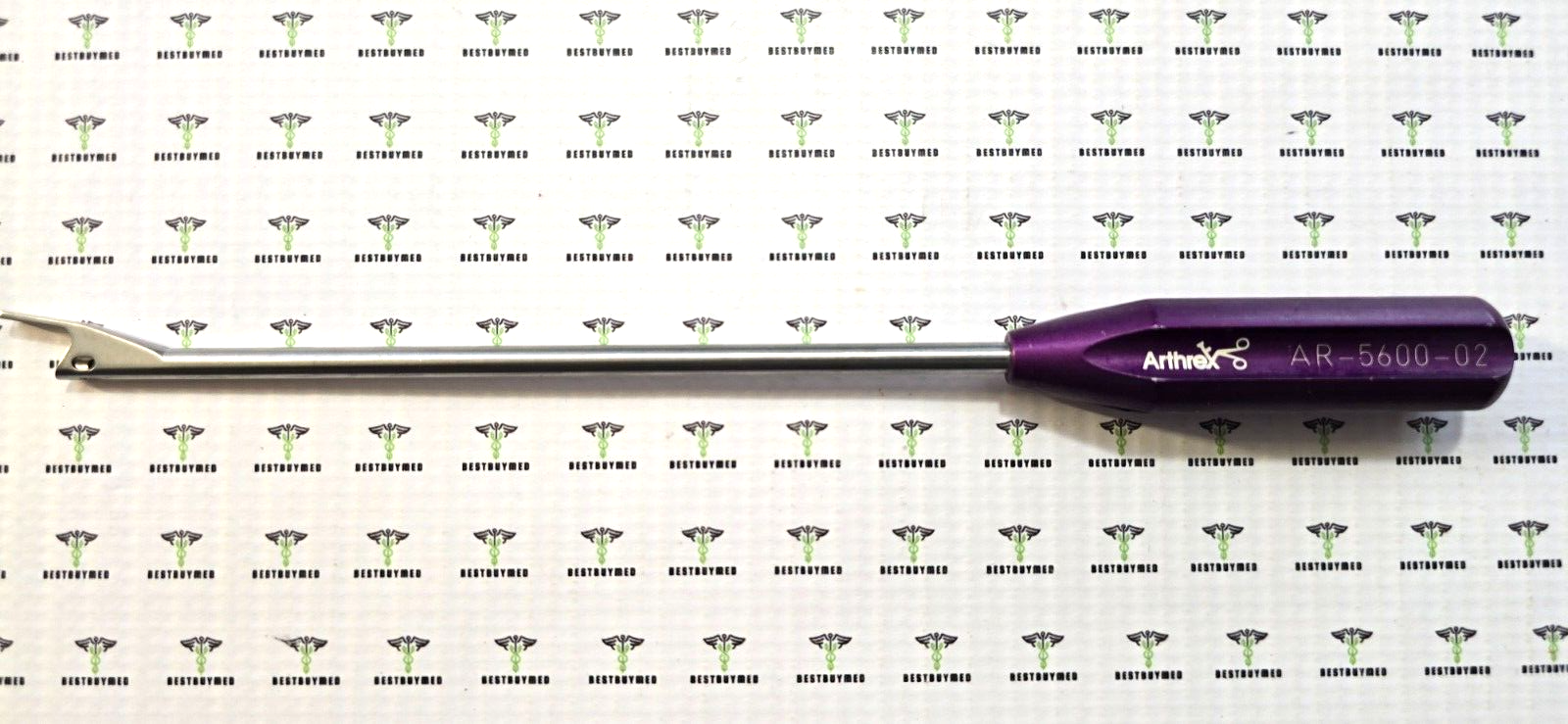 Arthrex Surgical Reusable 3mm OFFSET Instrument Purple handle  REF: AR-5600/ 02