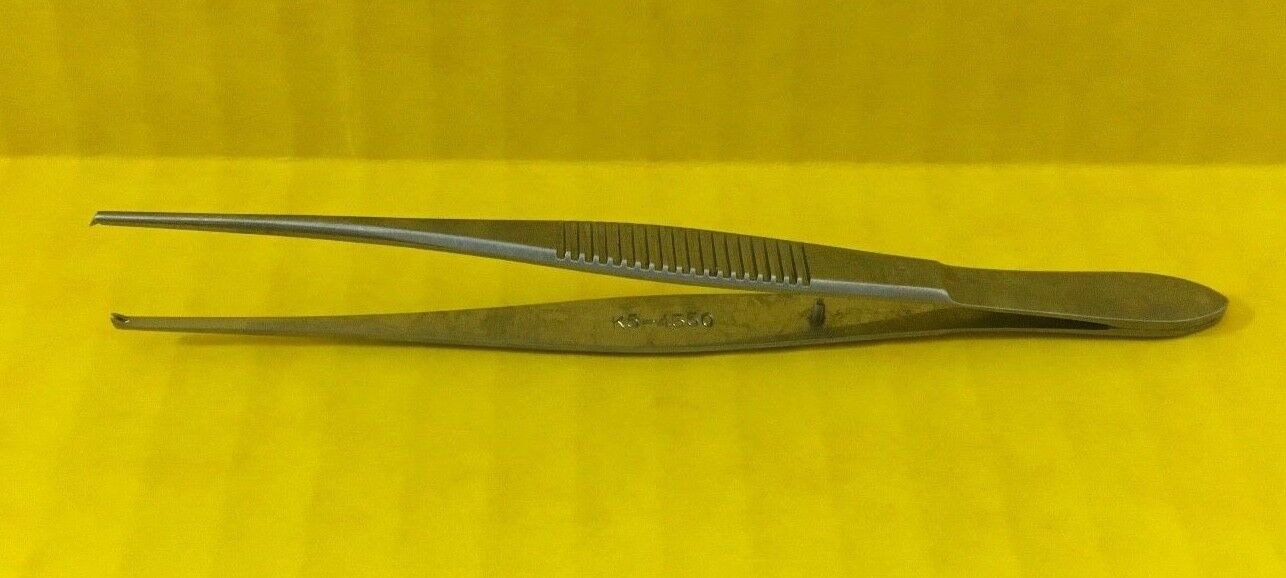 Katena USA Surgical Elschnig Fixation Forceps, 1x2 Teeth REF: K5-4550
