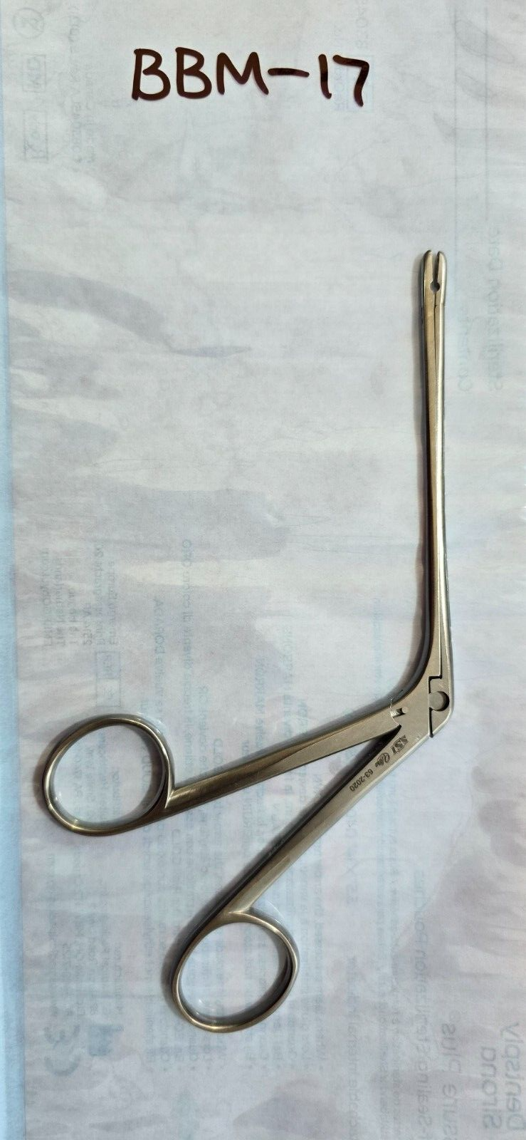 SSI Ultra 63-2020 Surgical Takahashi Forceps 7.25"  2.5mmx8mm Straight