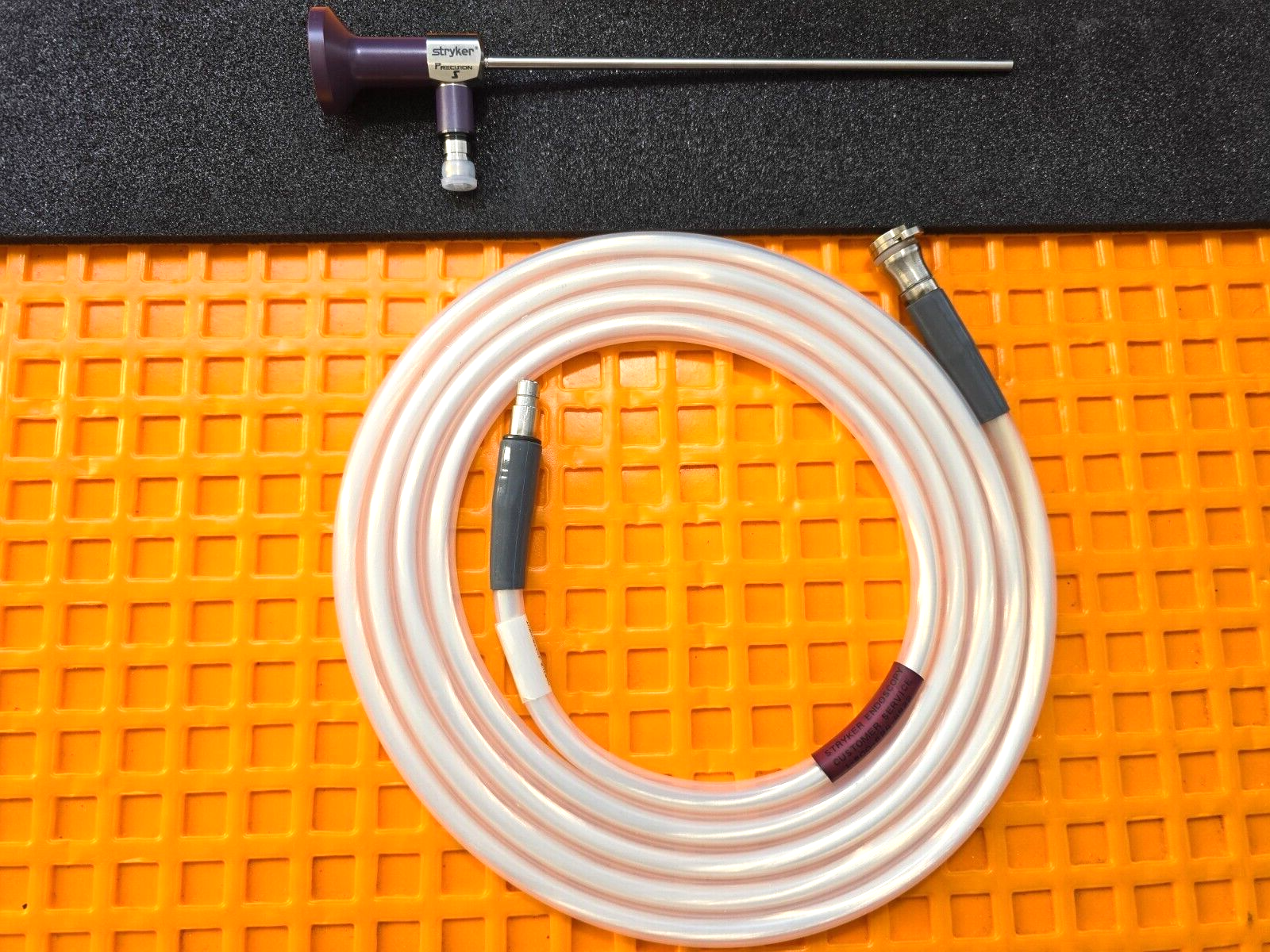 Stryker 0502-655-010 Precision S 4K 4.0mm x 0°x 180mm Autoclavable W-Fiber Cable