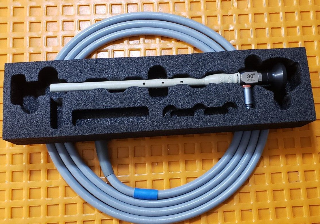 Karl Storz  495NCS Fiberoptic Cable W- Anthony ENT 4mm x 30* Scope Autoclave