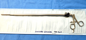 Snowden-Pencer Debakey Clamp Forceps Straight 10mm x 38cm Ratchet Handle