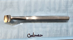 Codman Surgical Orthopedic Acetabular Gouge 8" Slight Curved