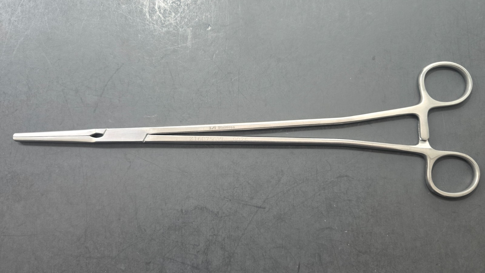 ZSI Cooper Surgical Zeppelin Hysterectomy Clamps 12" Straight