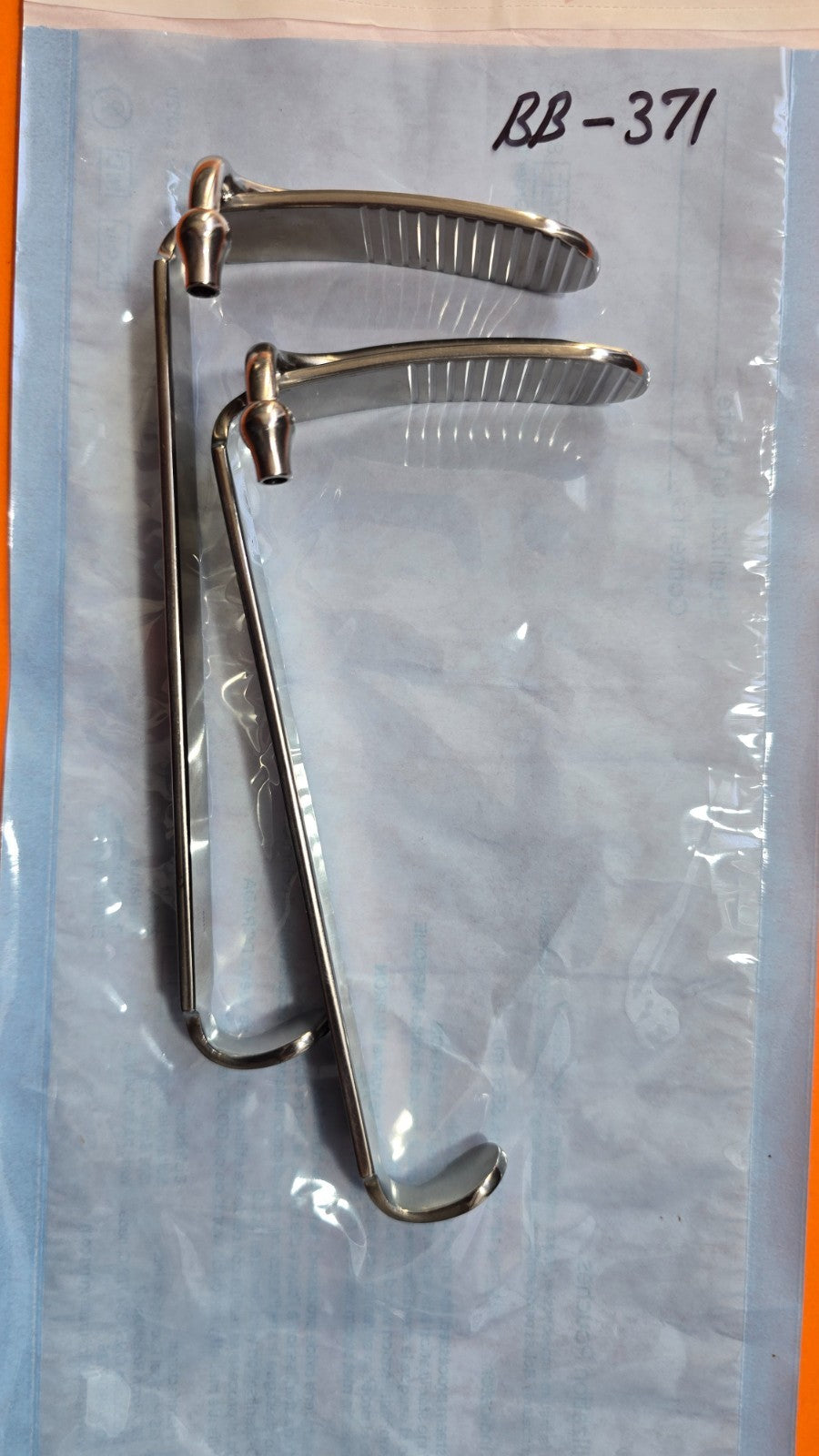 Miltex 2-132A Dental Davis Mouth Gag Blade Size 2,  1" x 2 3/4"  Germany