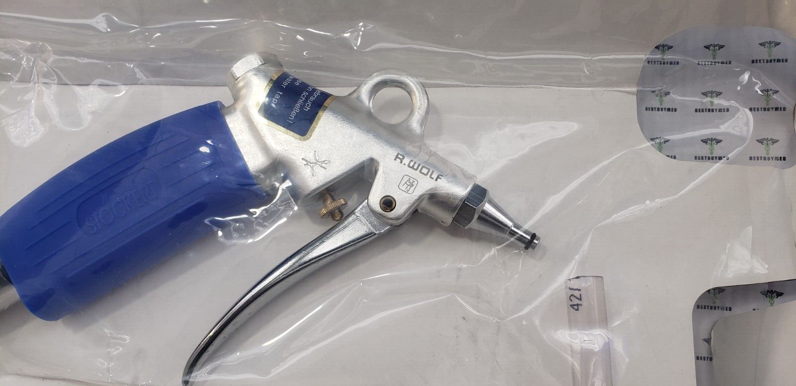 Storz / Richard Wolf 6199 Water Jet Cleaning Pistol Set with Adaptor & Hose Set