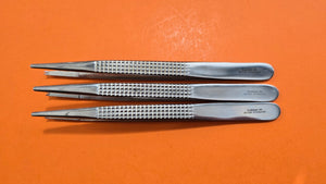 Codman 30-1129 Surgical Boney Tissue Forceps 6 3/4" (1x2 teeth) Lot of 3 units