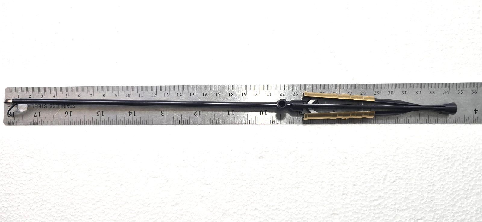 FEHLING MRA-7 Surgical Micro Scissors Curved Blades Spring Handle 350mm