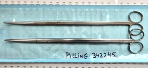 Pilling 342245 Surgical Metzenbaum Scissors 14" Curved