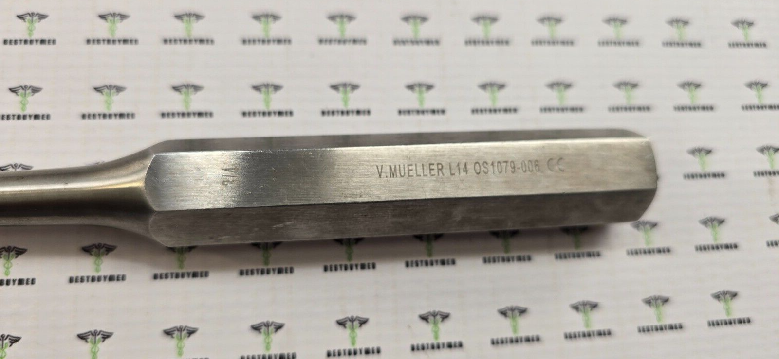 V.Mueller Surgical Orthopedic Key Periosteal Elevator 3/4" Tip
