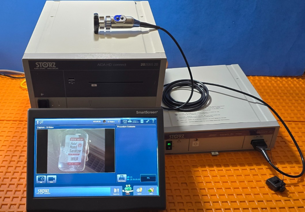 Karl Storz tricam 20221140 Camera, Processor 20222120, AIDA HD Connect 20205520