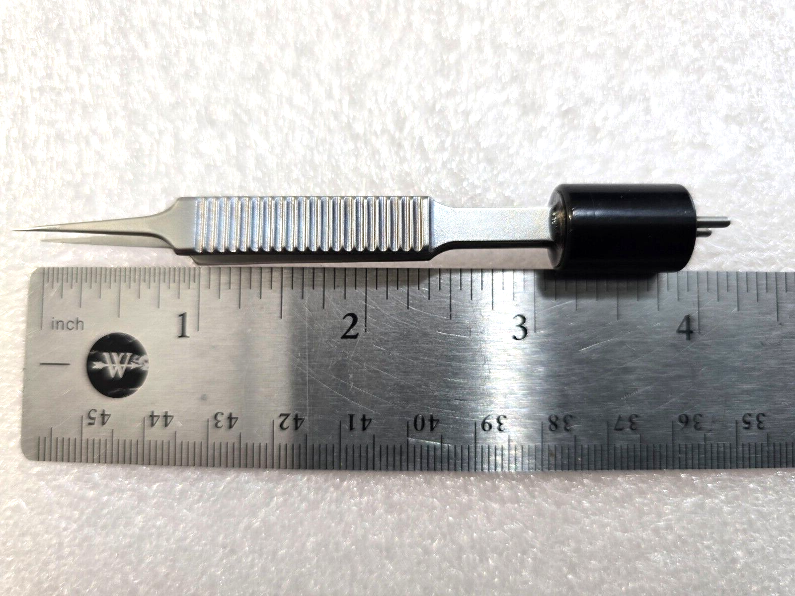 Turtle Surgical McPherson Bipolar Forceps 3" Straight Tip with Valleylab Cord