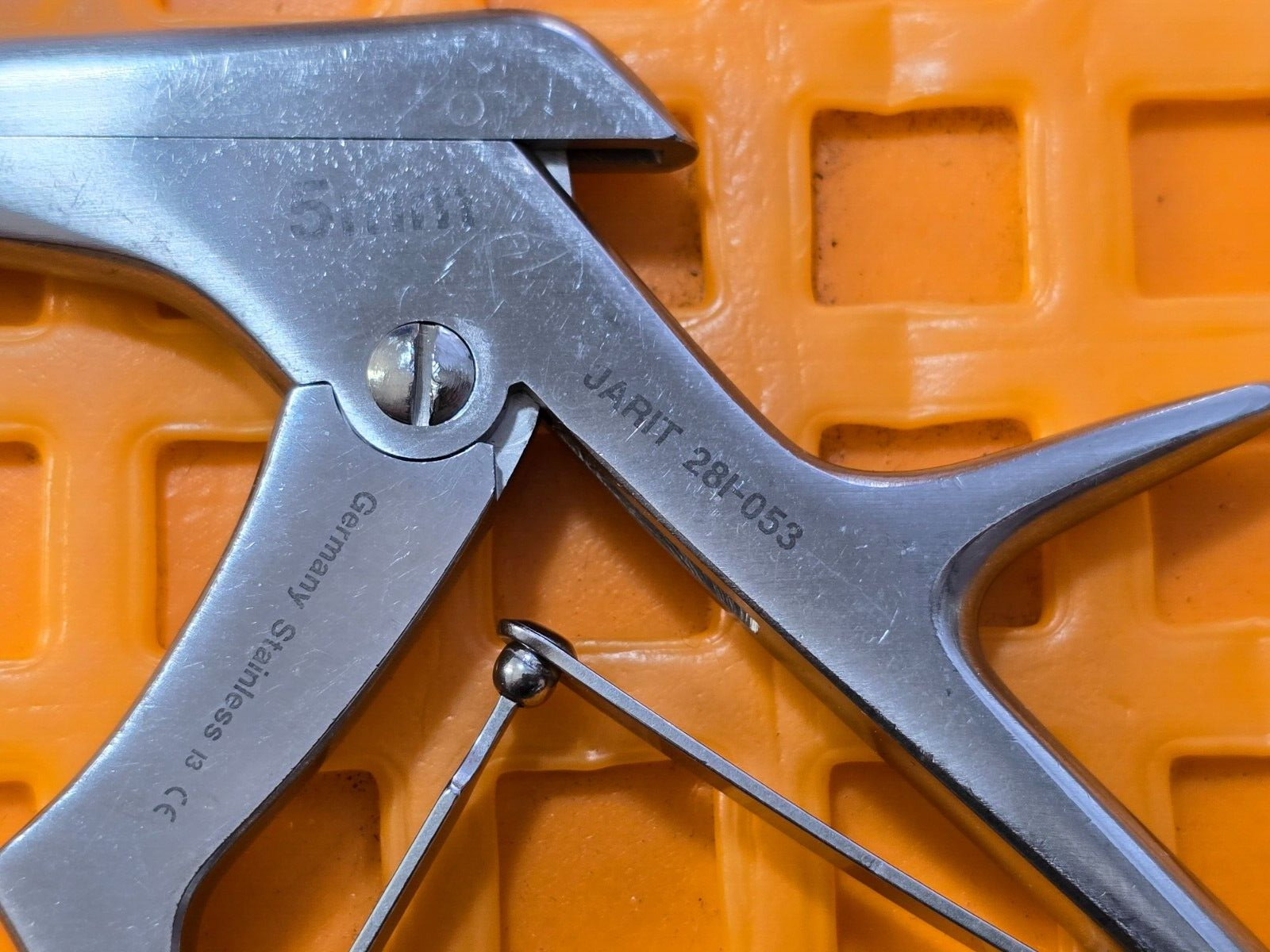 Jarit 281-053 Micro Kerrison Rongeurs 8" Shaft 90* Up 5mm Bite