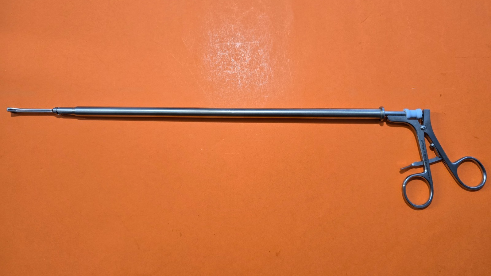 V. Mueller F285.50 Endolap Babcock Forceps 10mm x 36cm Ratchet Handle