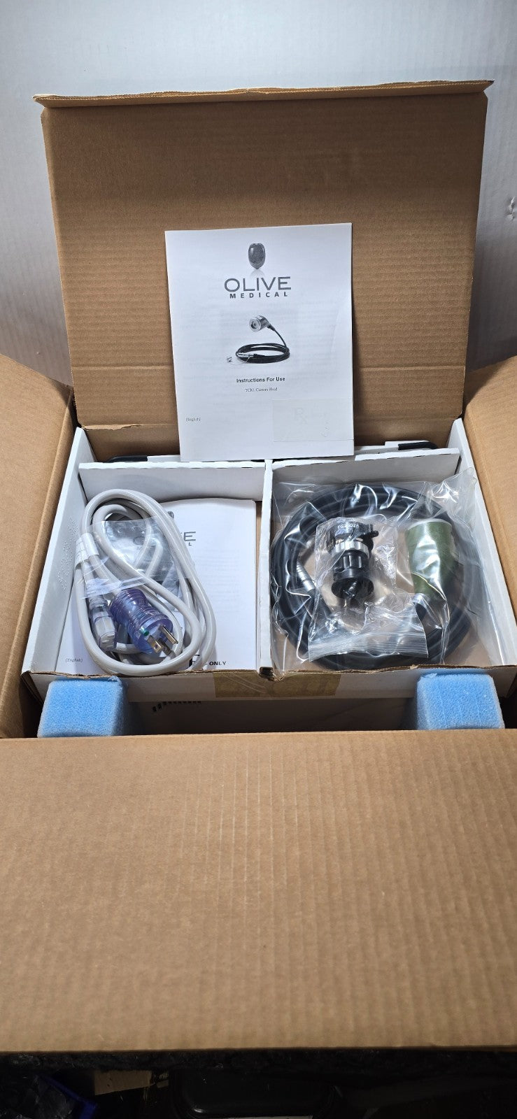 OLIVE MEDICAL tele pack Camera System Stryker Scope, Storz Fiber Optic 495ND