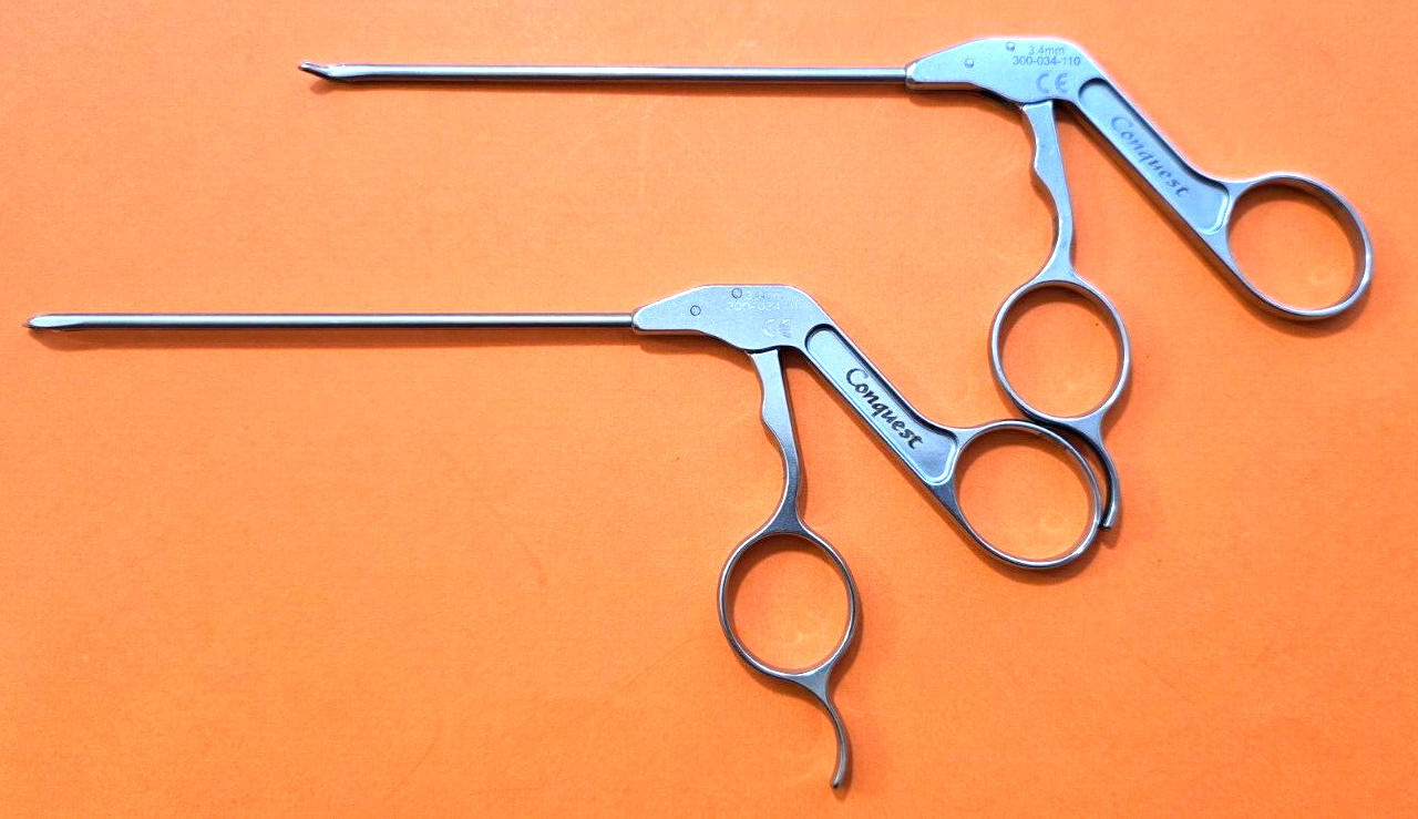 Stryker Conquest Arthroscopic Punch 3.4mm Right & Left 45* Degree