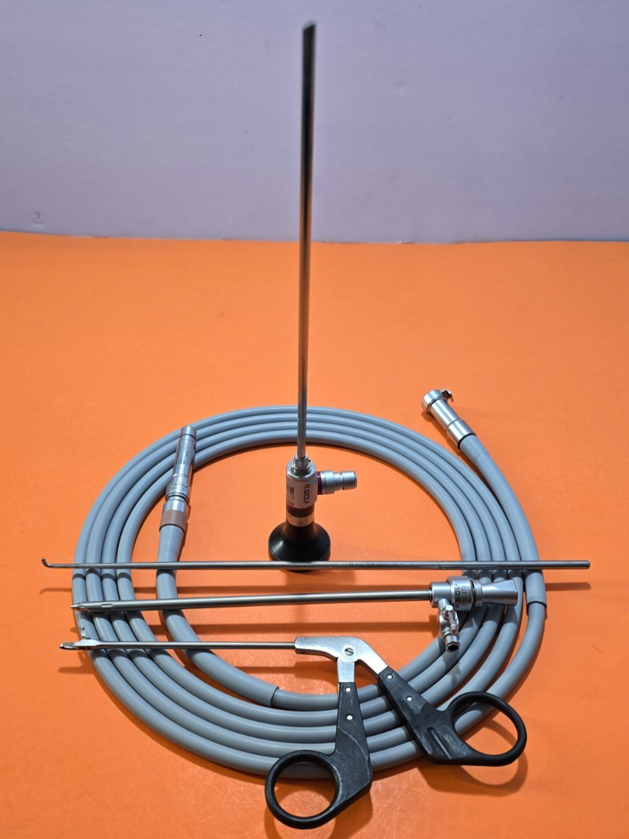 R.Wolf 8885.433 Arthroscope 4mm x 25* x17cm, Sheath & Fiber Optic Cable 8095.05