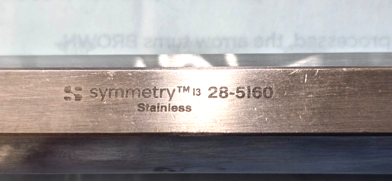 Symmetry Surgical Orthopedic Hibbs Spinal Osteotome 3/8"  Wide Curved