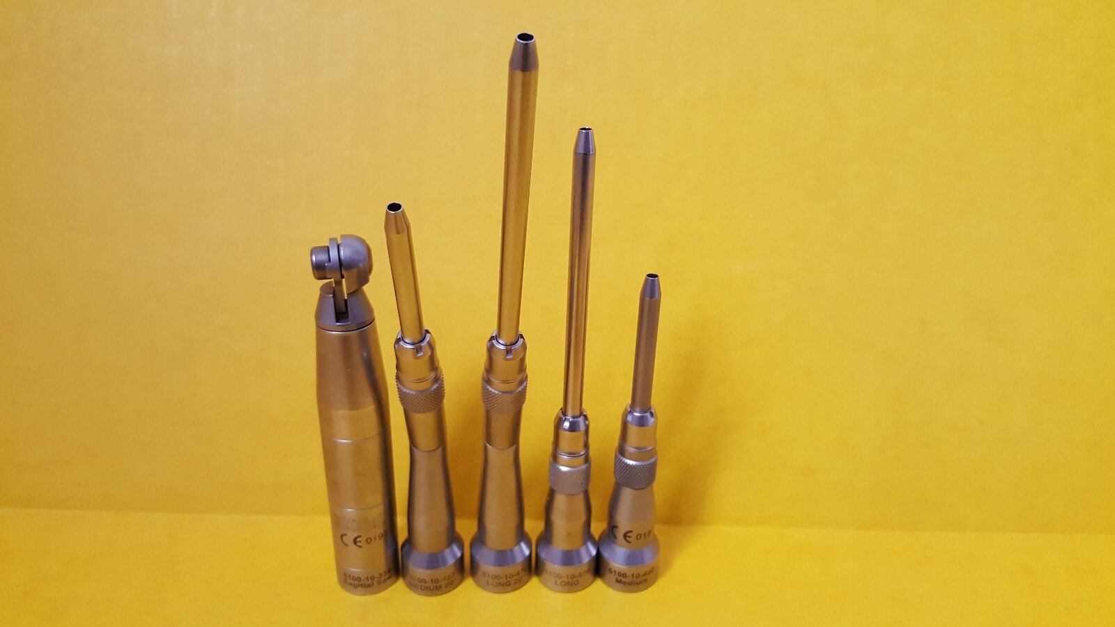 Stryker 5100-10-334 Orthopedic Sagittal Saw, Hand Piece Extensions, Elite Long