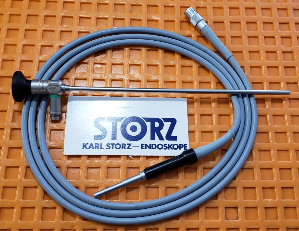Karl Storz 26011AA Telescope 5mm x 0 Degree 24cm & 495NA Fiber Optic Cable