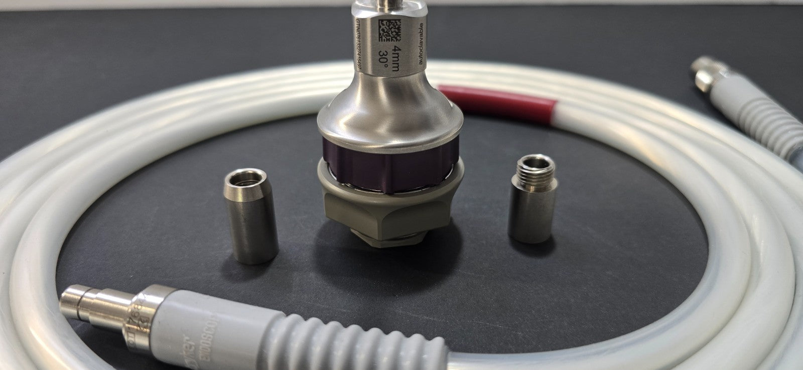 Stryker Arthroscope 4.0mm x 30° Precision IE C-Mount  & Fiber Optic Cable