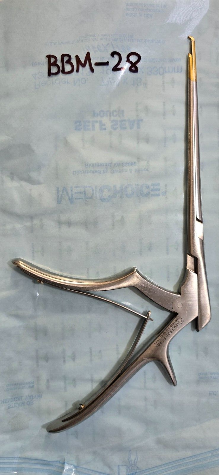 AESCULAP FF781R Orthopedic Kerrison Rongeur 1mm x 40 Degree Down Bite