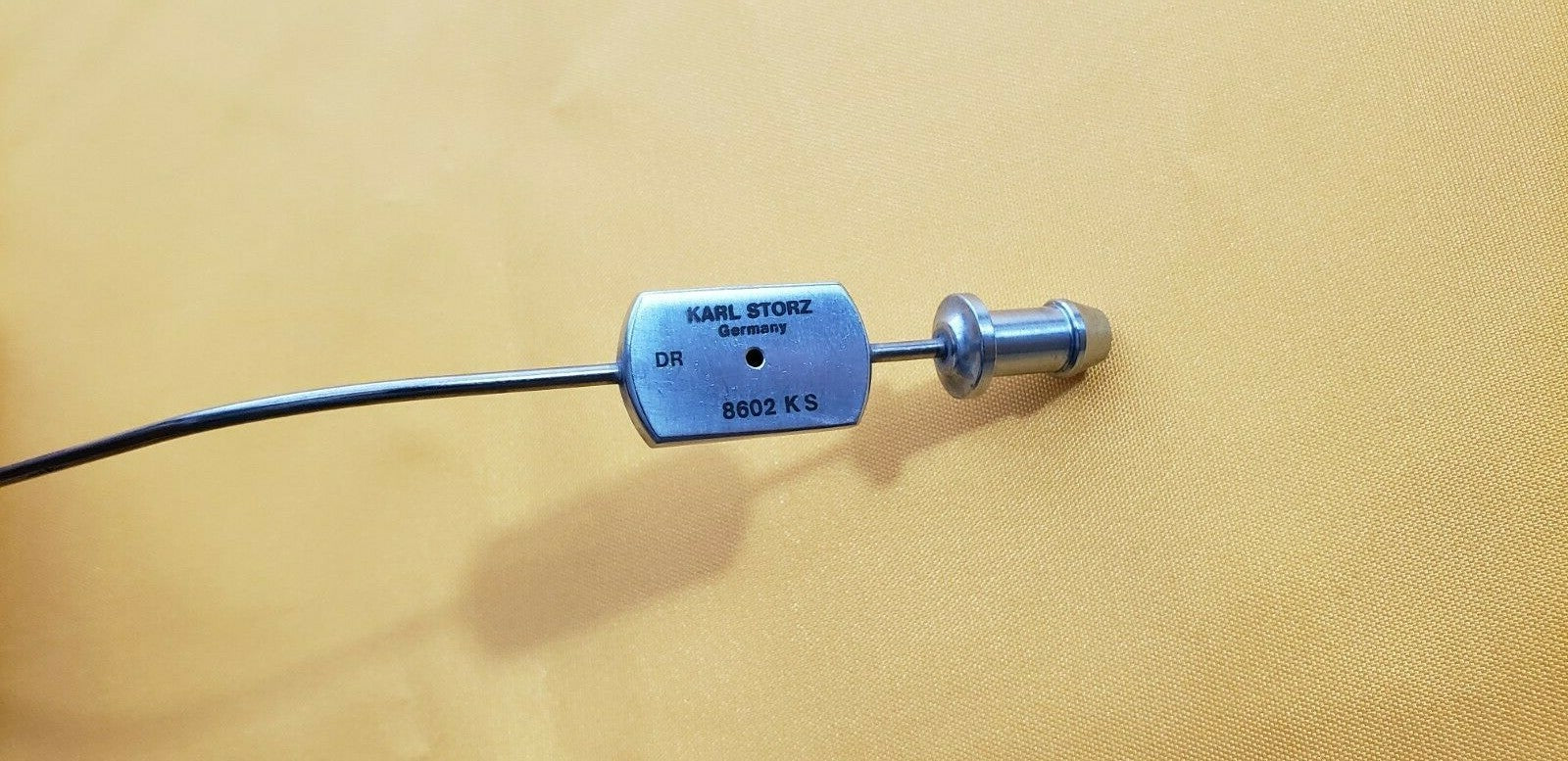 Storz 8602 KS Surgical Suction Tube Ball Shaped Distal End 2mm x 18cm