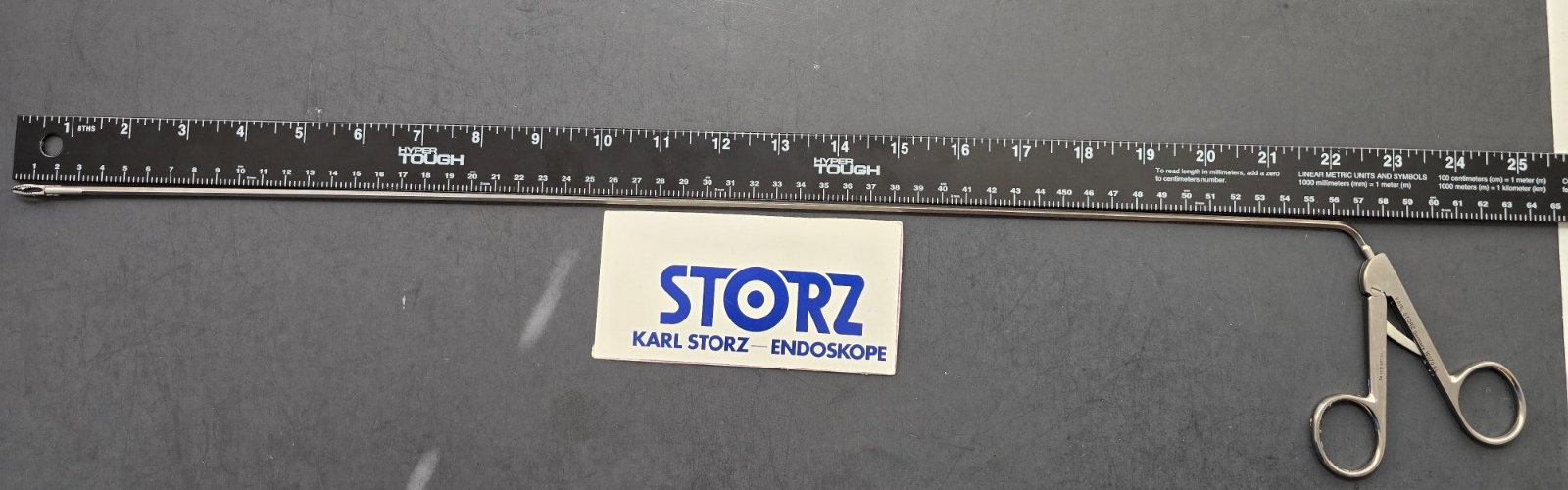 Karl Storz 10370  KL Peanut Grasping Forceps 2.5mm x 55cm GERMANY
