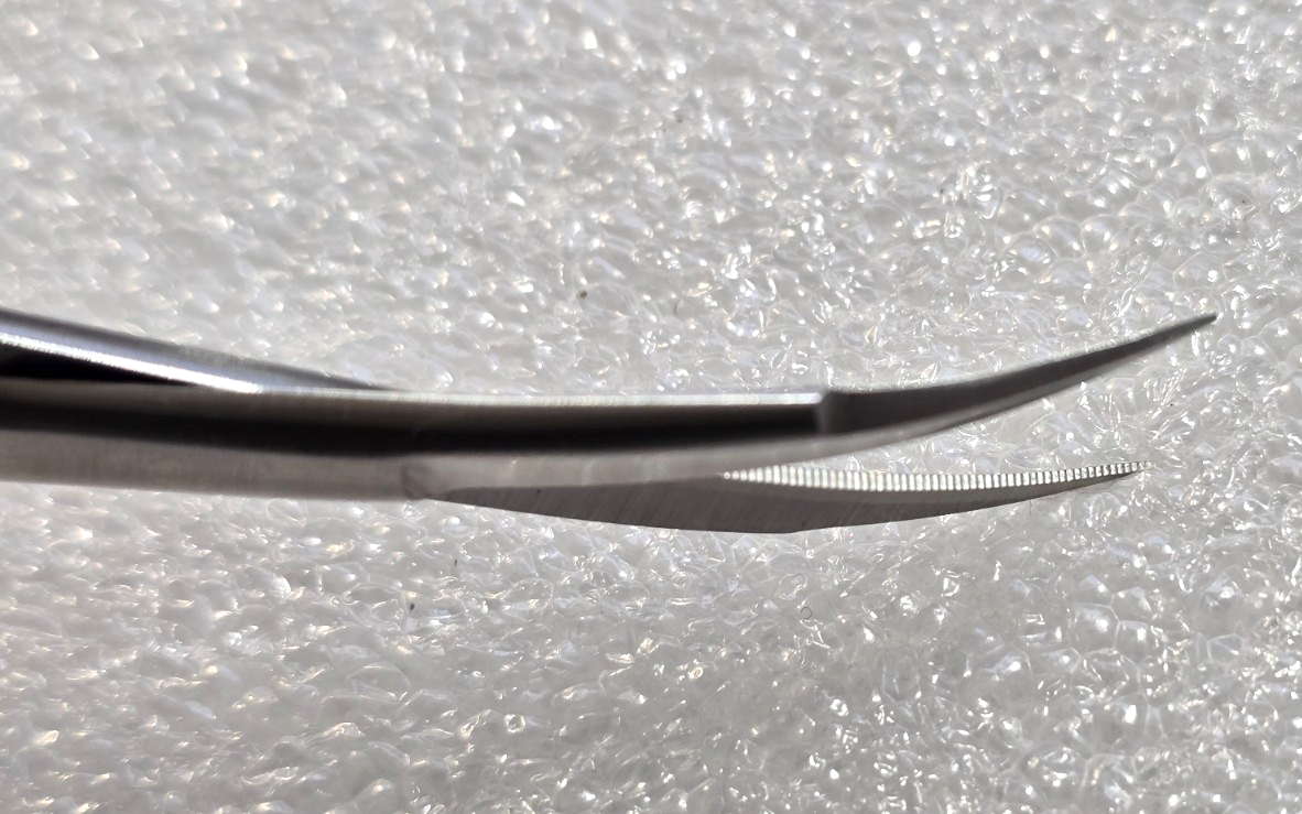 Turtle 5D-322-TC Dental TC LaGrange Supercut Scissors Curved Carbide Blades