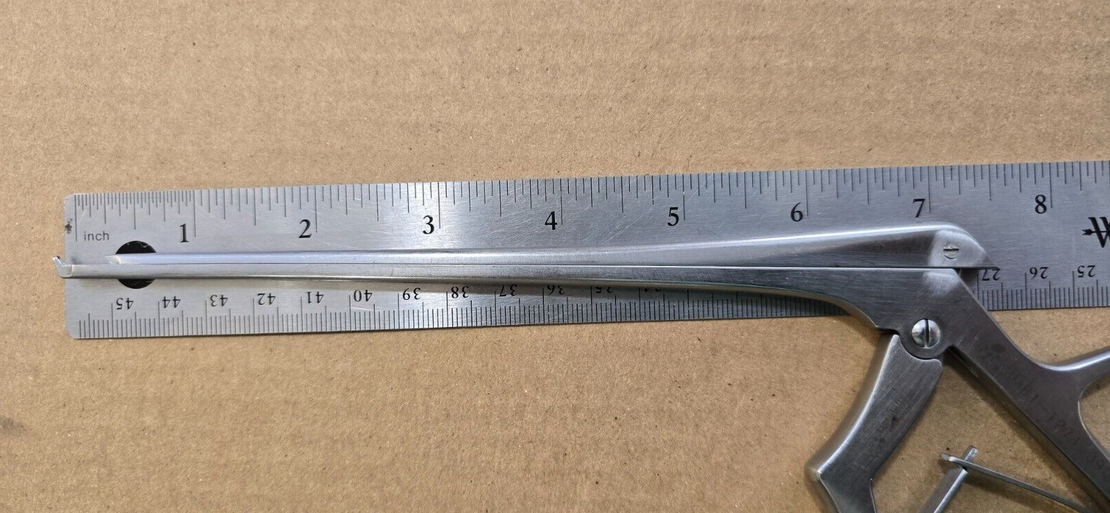 V.Mueller VM81-1271 Orthopedic Kerrison Rongeurs 1,2mm Up 7" Shaft 40 degree