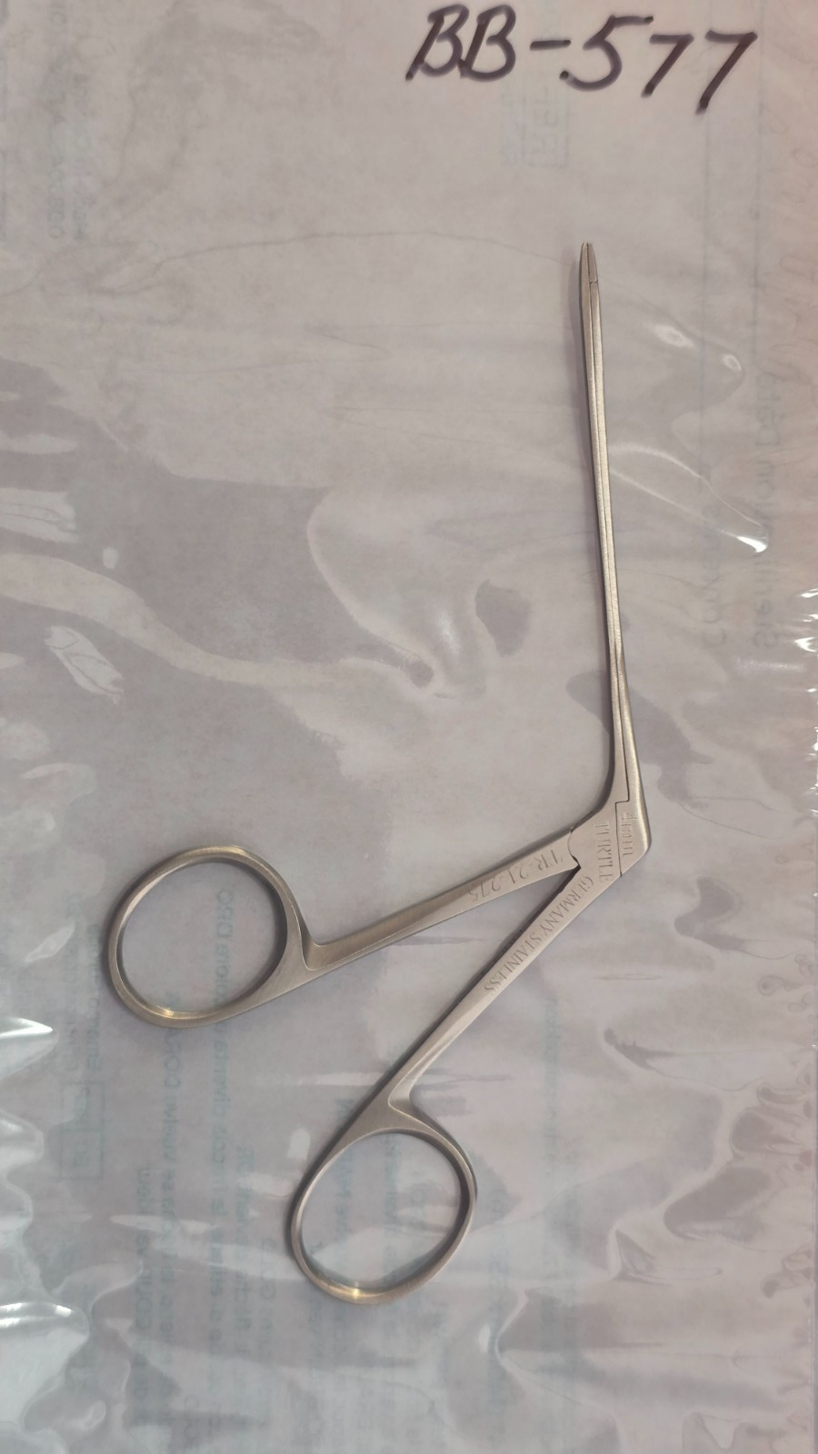 Turtle Surgical House Alligator Ear Forceps 3"  x 4mm serrated Jaws