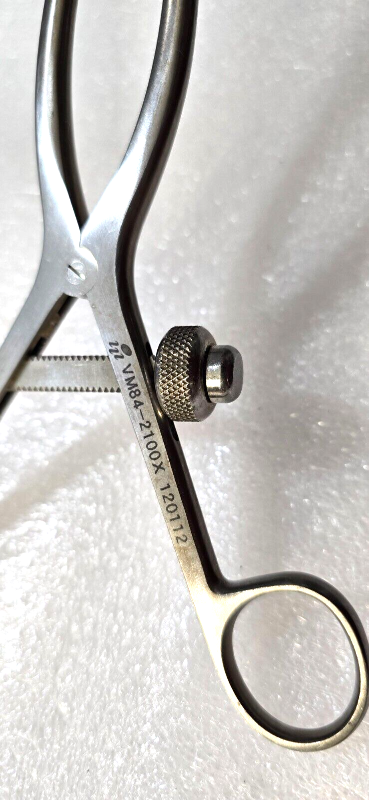 V.Mueller Surgical Zelpi Retractor 5" x 90* Right Angle 11" with ratchet.