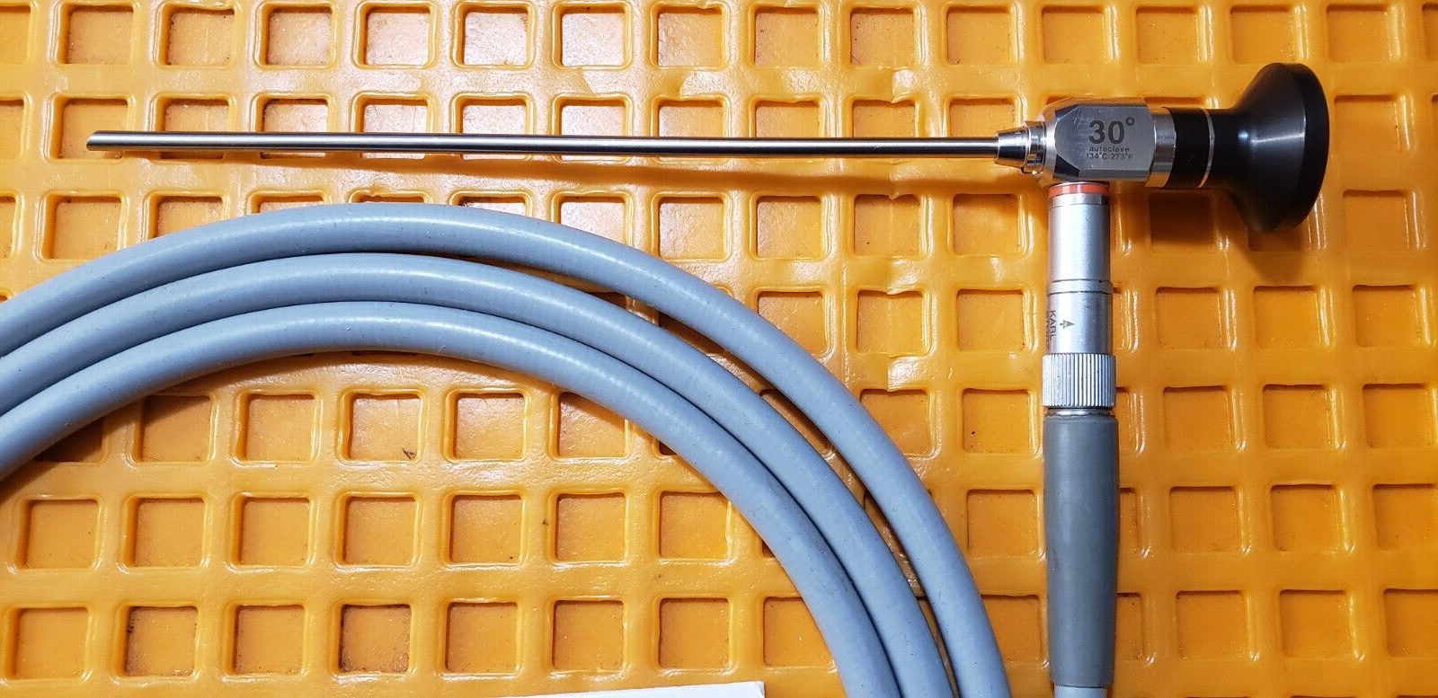 Karl Storz  495NCS Fiberoptic Cable W- Anthony ENT 4mm x 30* Scope Autoclave