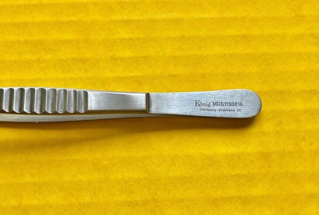 König Debakey Vascular Tissue Forceps, Straight, 6.25" REF: MDS1130816